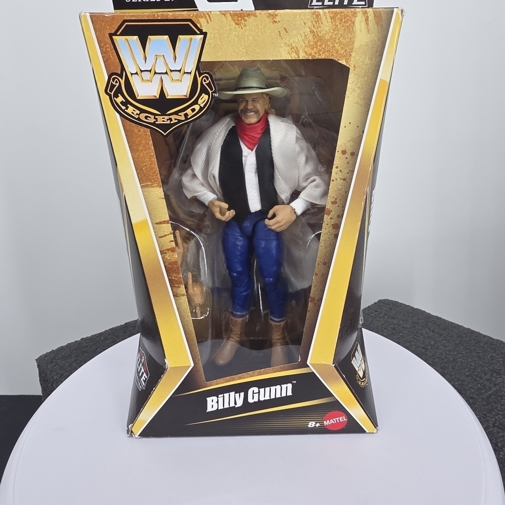WWE Legends Series 27 Billy Gunn Elite Action Figure - Mattel Smoking Gunns